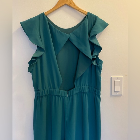 Turquoise Formal Jumpsuit - Picture 5 of 8